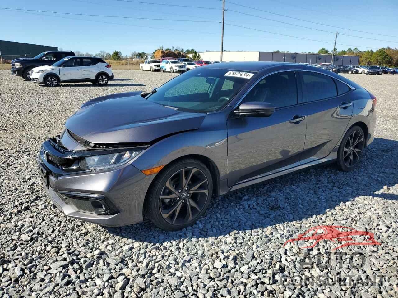 HONDA CIVIC 2020 - 19XFC2F87LE215610