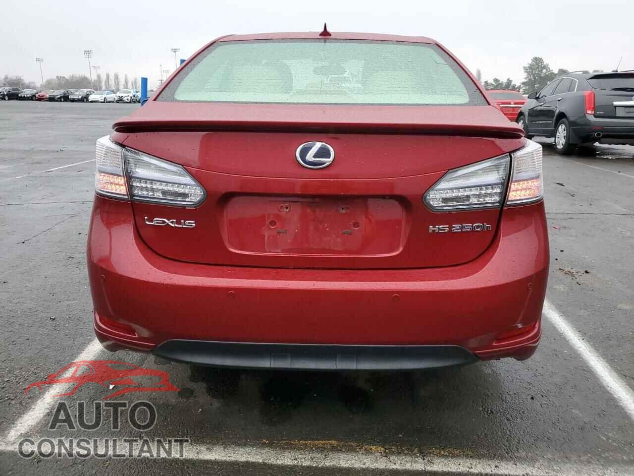 LEXUS HS 2010 - JTHBB1BA6A2029439