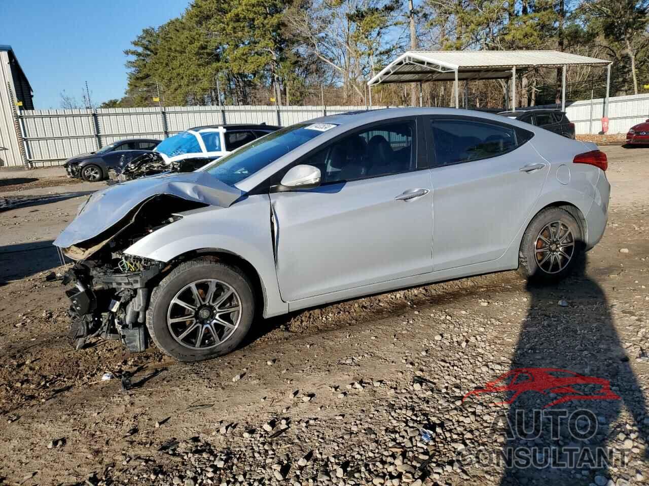 HYUNDAI ELANTRA 2012 - 5NPDH4AE2CH134270