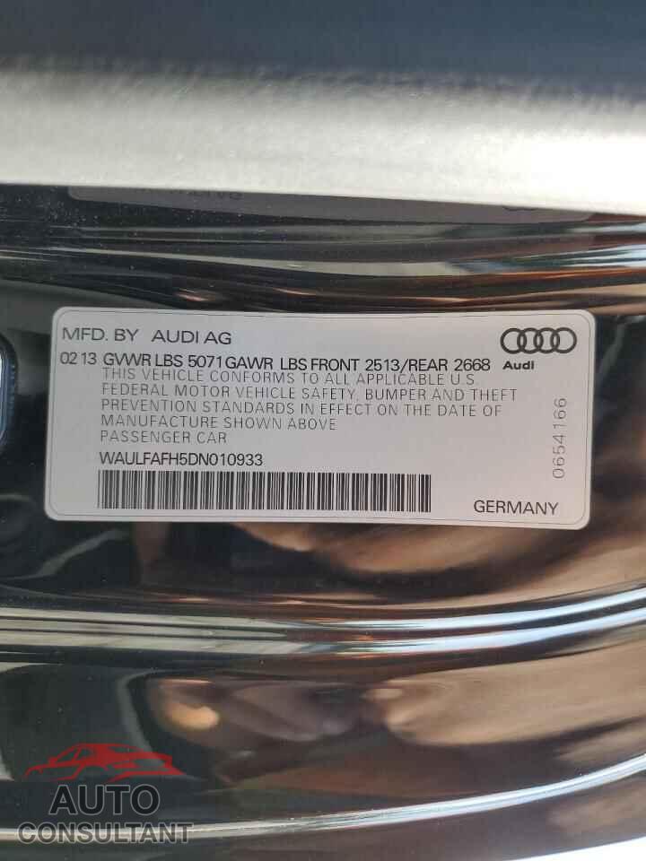 AUDI A5 2013 - WAULFAFH5DN010933