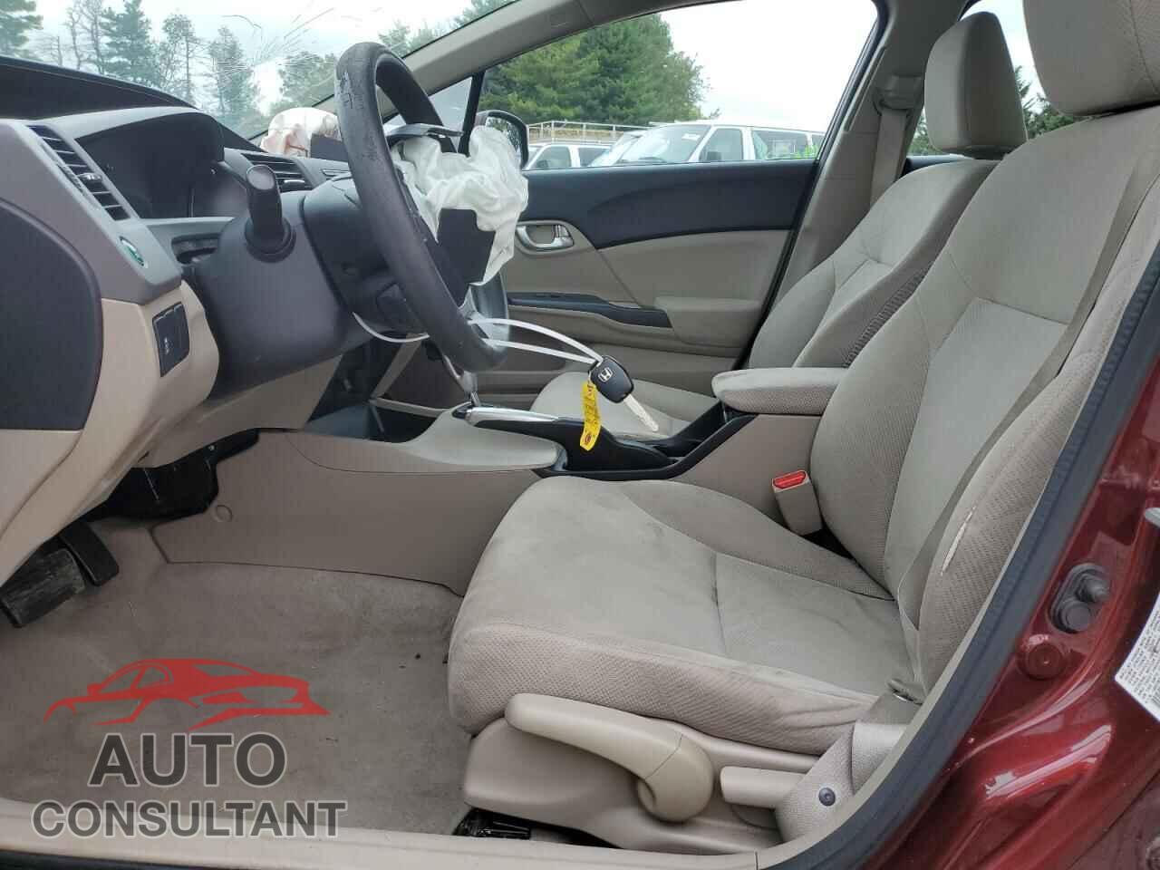 HONDA CIVIC 2012 - 19XFB2F82CE362128