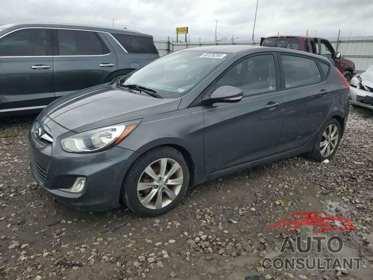 HYUNDAI ACCENT 2013 - KMHCU5AE2DU066455