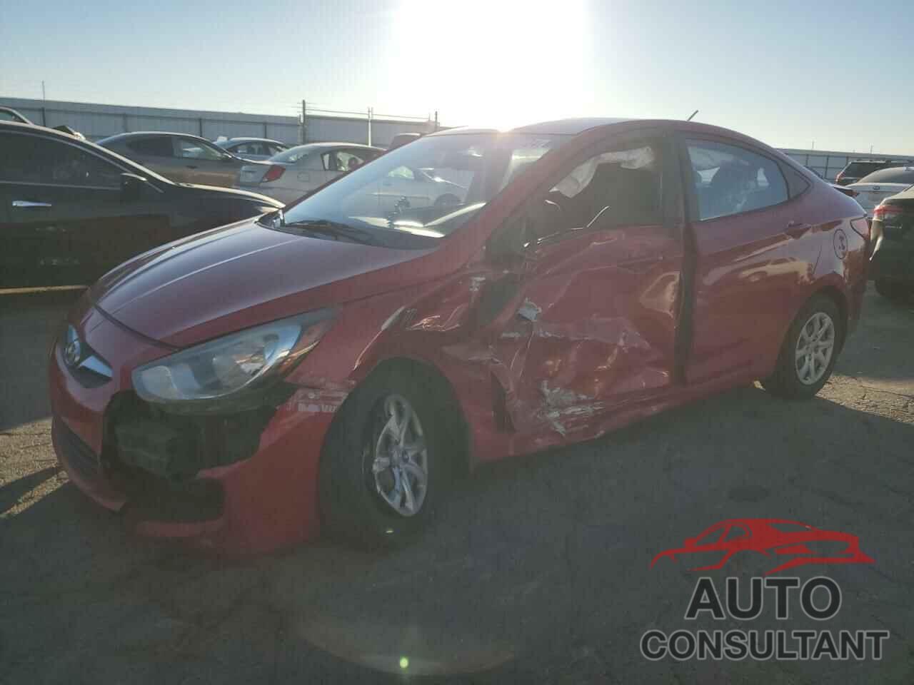 HYUNDAI ACCENT 2013 - KMHCT4AEXDU549026