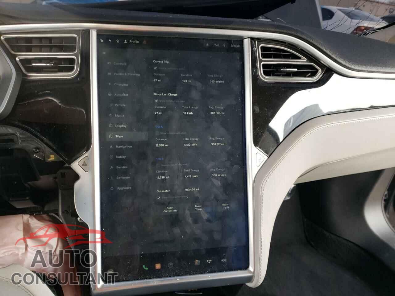 TESLA MODEL S 2015 - 5YJSA1E25FF108744