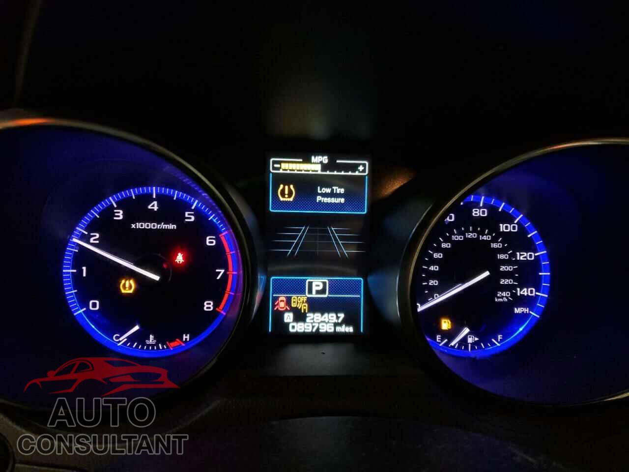 SUBARU OUTBACK 2017 - 4S4BSAFC8H3397019