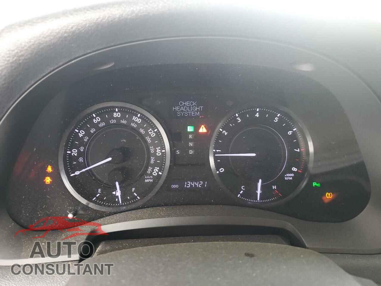 LEXUS IS 2012 - JTHFF2C20C2525925