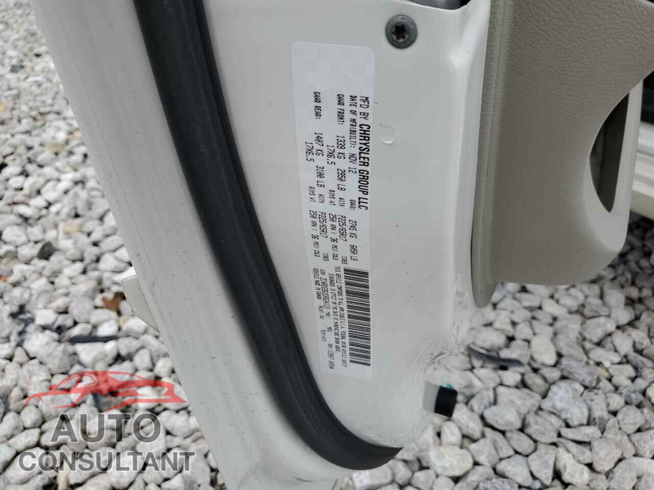 DODGE CARAVAN 2013 - 2C4RDGBG3DR634123