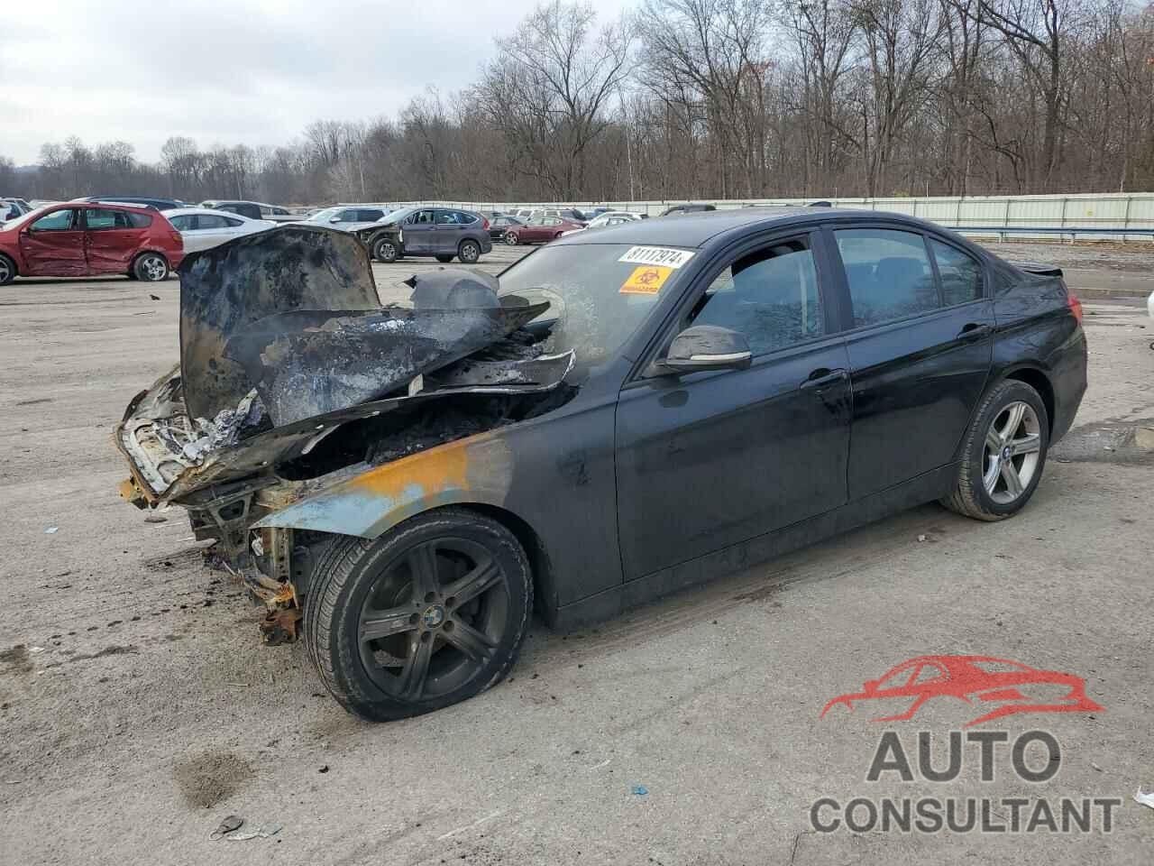 BMW 3 SERIES 2013 - WBA3B5C52DF597521