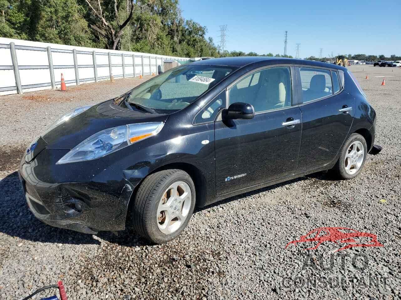 NISSAN LEAF 2011 - JN1AZ0CP7BT007227