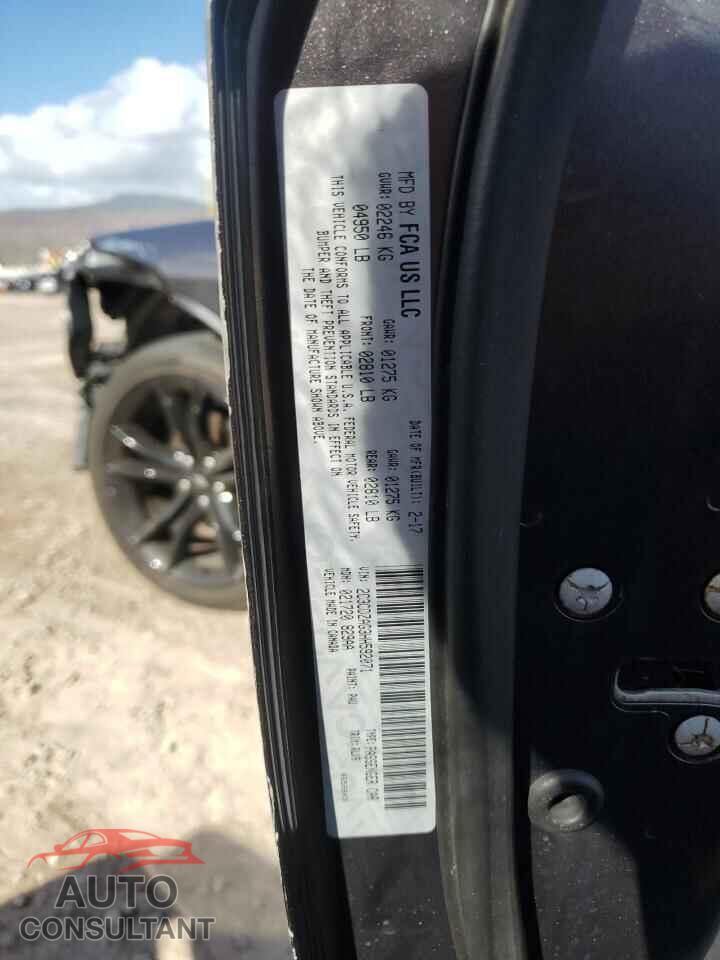 DODGE CHALLENGER 2017 - 2C3CDZAG3HH592071