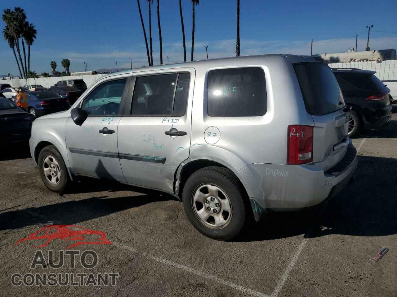 HONDA PILOT 2011 - 5FNYF3H21BB042464