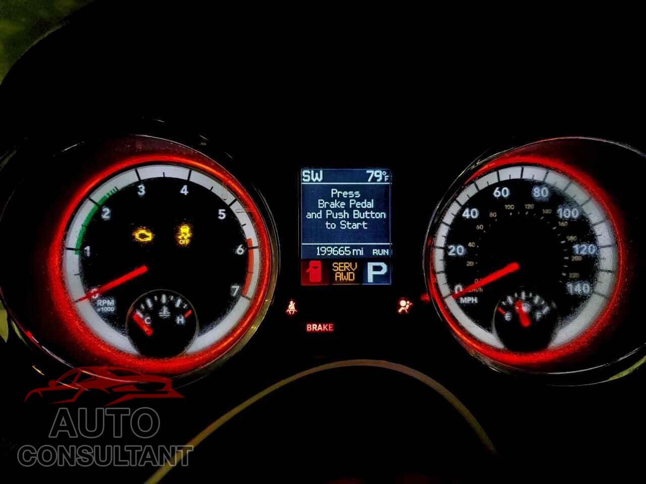 DODGE DURANGO 2012 - 1C4SDJET6CC311912