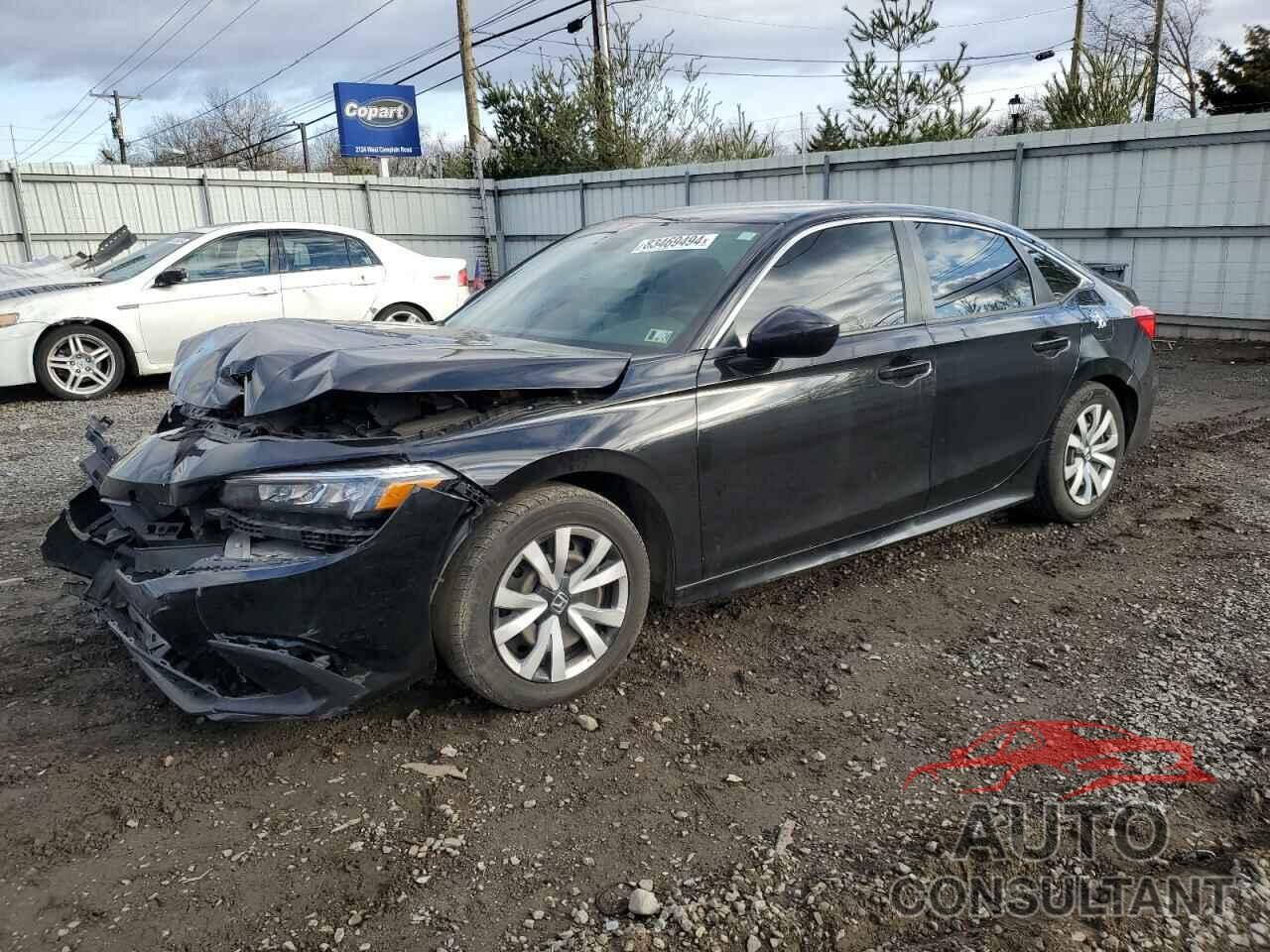 HONDA CIVIC 2022 - 2HGFE2F21NH569234