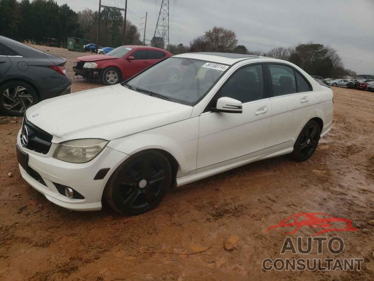 MERCEDES-BENZ C-CLASS 2010 - WDDGF8BB3AR087079