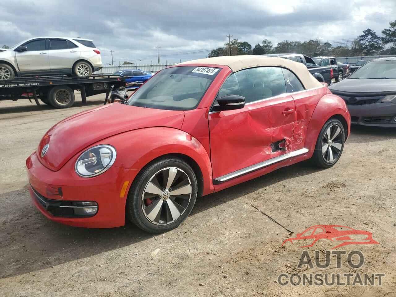 VOLKSWAGEN BEETLE 2013 - 3VW7A7AT1DM801680