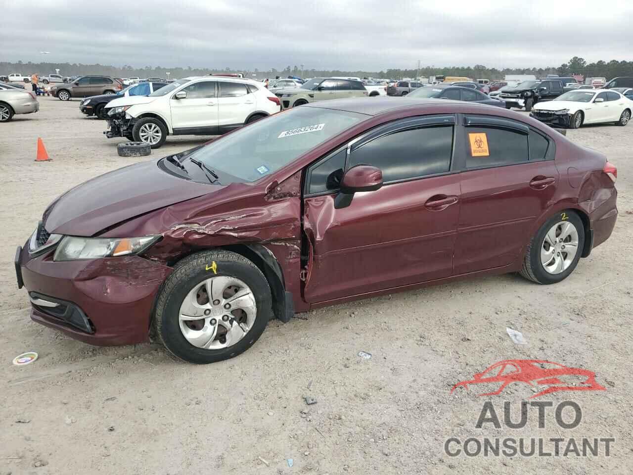 HONDA CIVIC 2013 - 2HGFB2F58DH535938