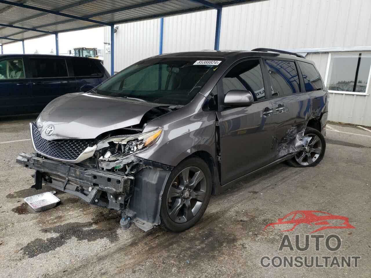 TOYOTA SIENNA 2016 - 5TDXK3DC4GS757523