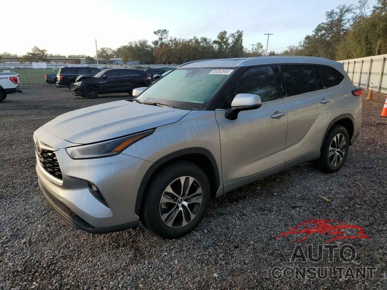 TOYOTA HIGHLANDER 2021 - 5TDGZRAH6MS535415