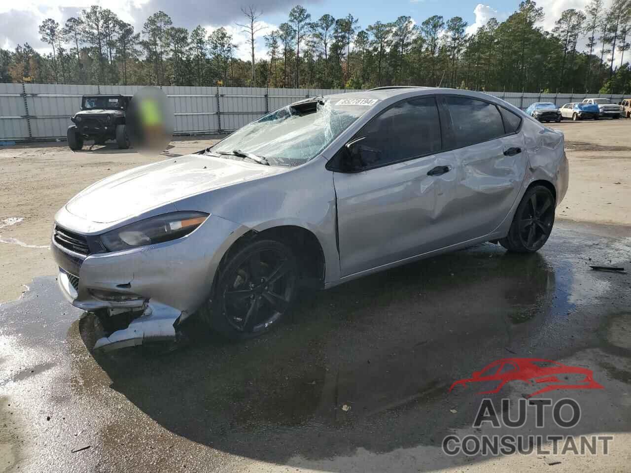 DODGE DART 2015 - 1C3CDFBB0FD120437