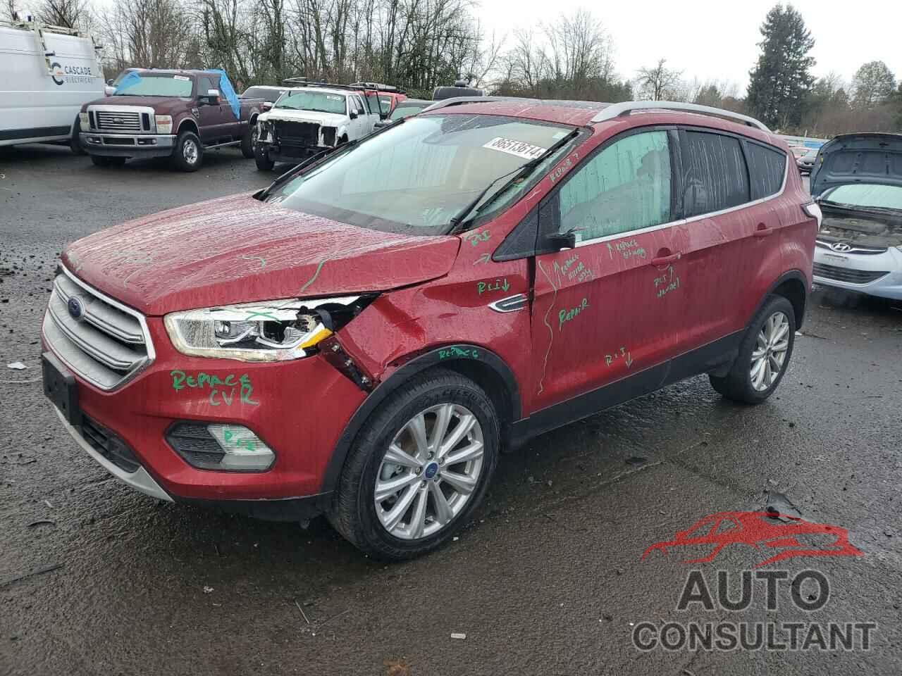 FORD ESCAPE 2017 - 1FMCU9JDXHUC27302