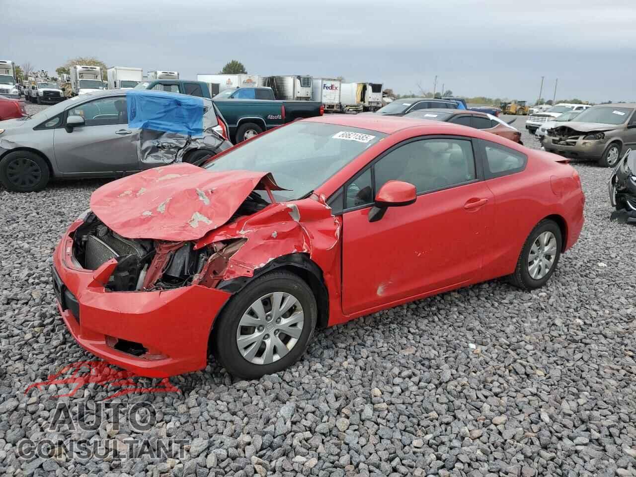 HONDA CIVIC 2012 - 2HGFG3B57CH512694