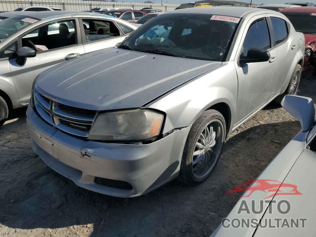 DODGE AVENGER 2012 - 1C3CDZAB4CN102225
