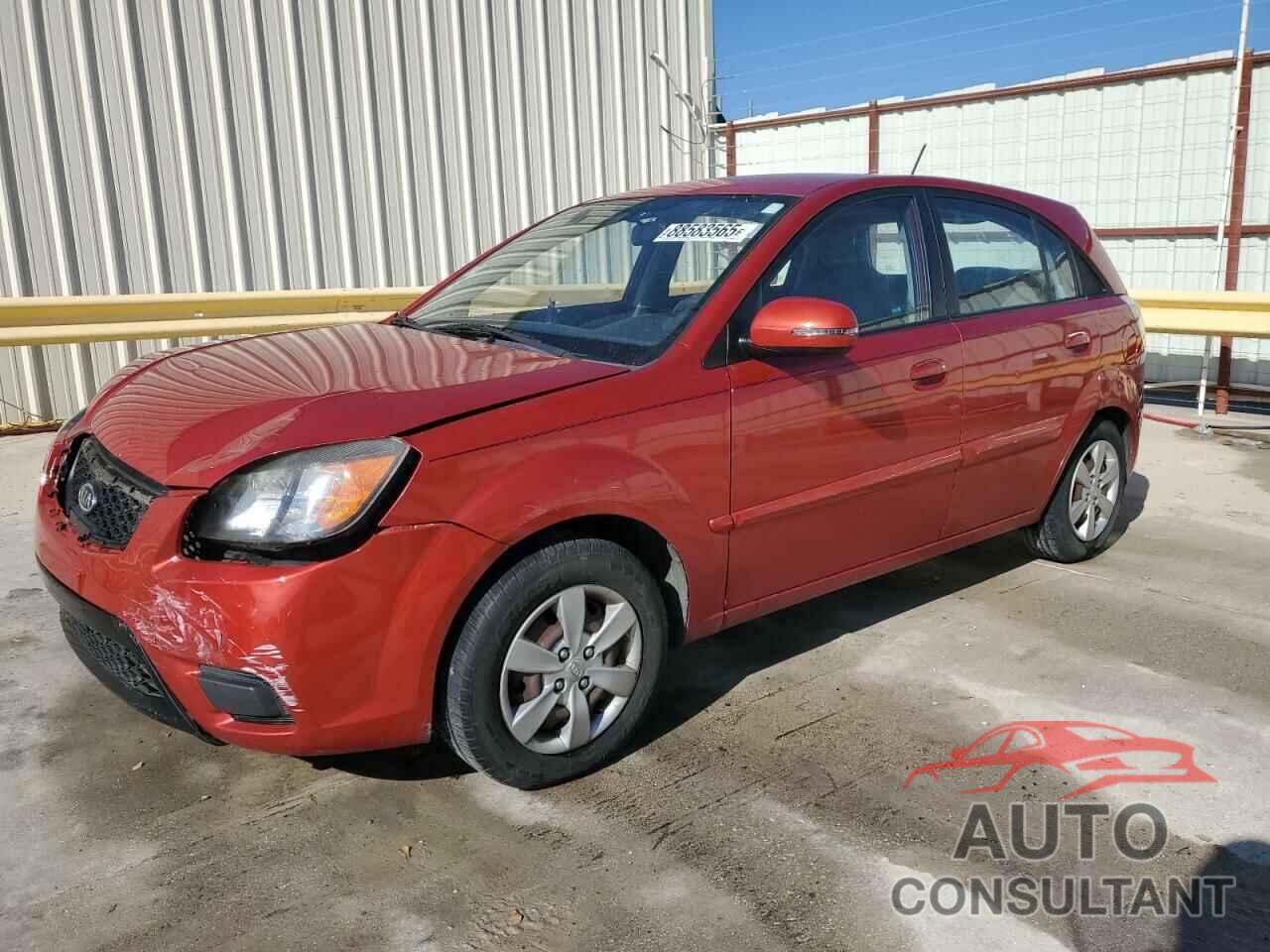 KIA RIO 2010 - KNADH5A37A6701825