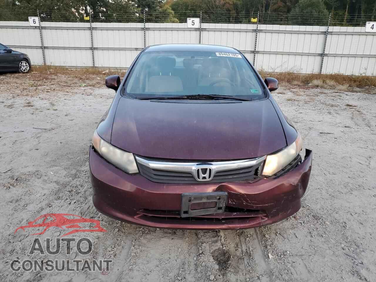 HONDA CIVIC 2012 - JHMFB2F55CS001171