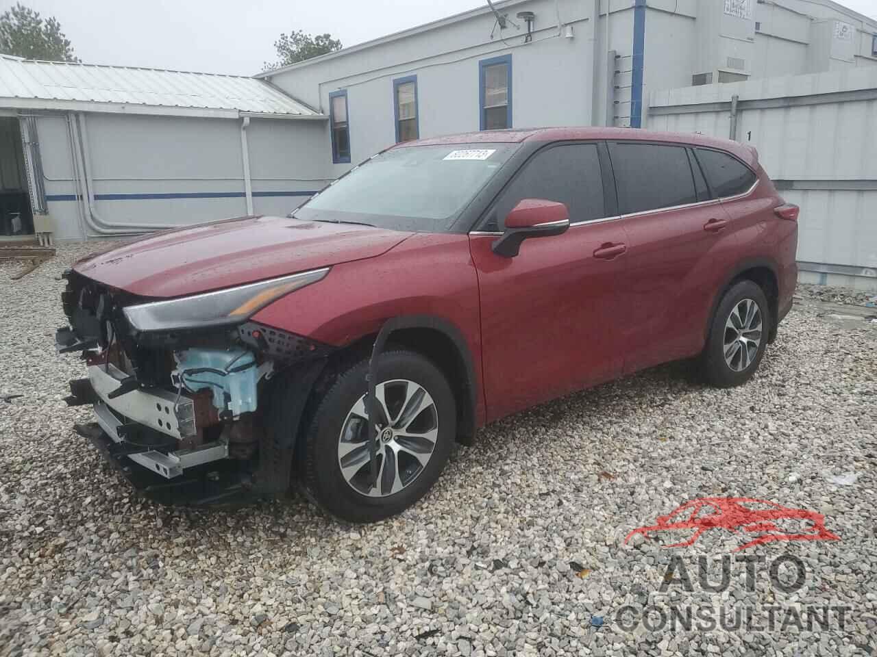 TOYOTA HIGHLANDER 2023 - 5TDKDRAH1PS023543