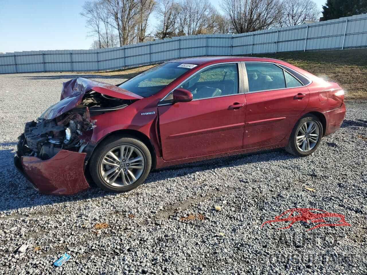 TOYOTA CAMRY 2016 - 4T1BD1FK5GU179484