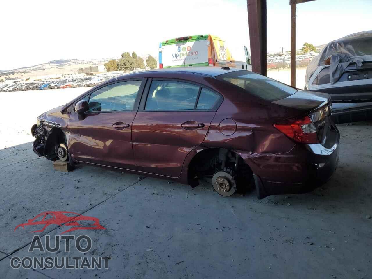 HONDA CIVIC 2012 - 2HGFB2F86CH573841