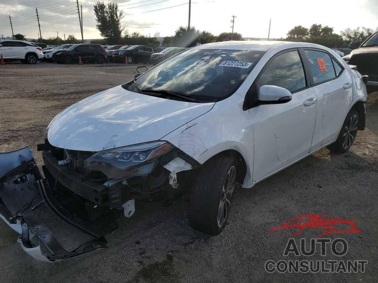 TOYOTA COROLLA 2017 - 2T1BURHE4HC861863