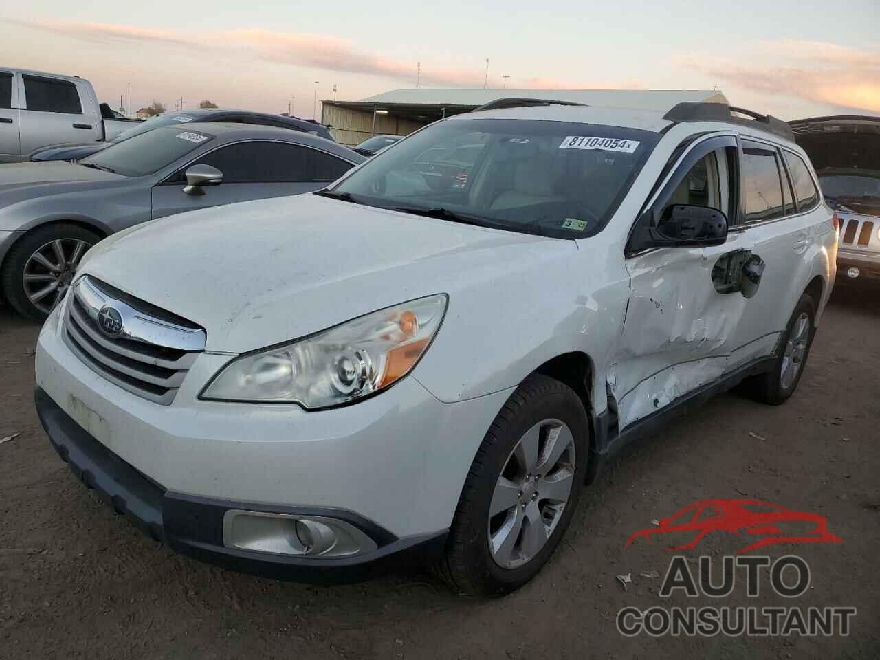 SUBARU OUTBACK 2011 - 4S4BRBCC6B3314846