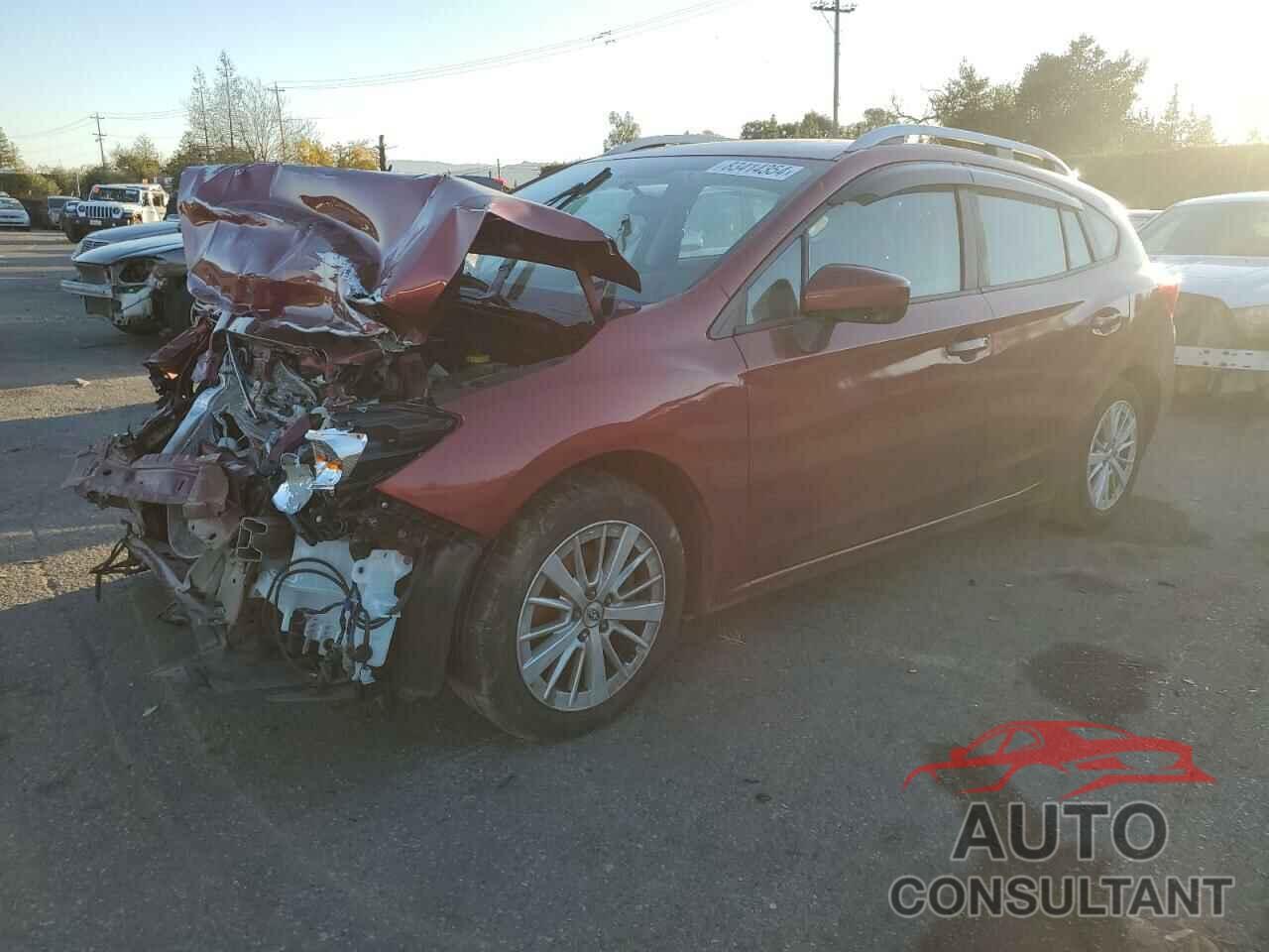 SUBARU IMPREZA 2018 - 4S3GTAD69J3745856