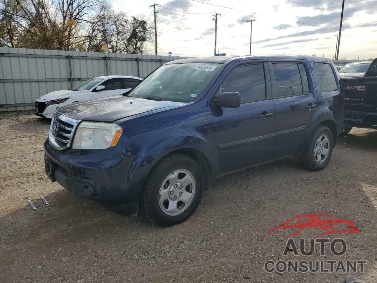 HONDA PILOT 2013 - 5FNYF3H2XDB035368