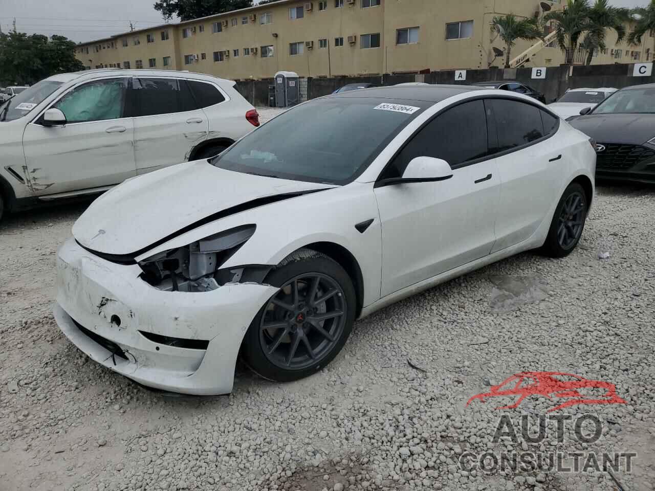 TESLA MODEL 3 2022 - 5YJ3E1EB3NF184308