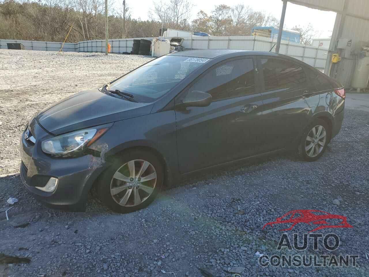 HYUNDAI ACCENT 2013 - KMHCU4AE6DU422934