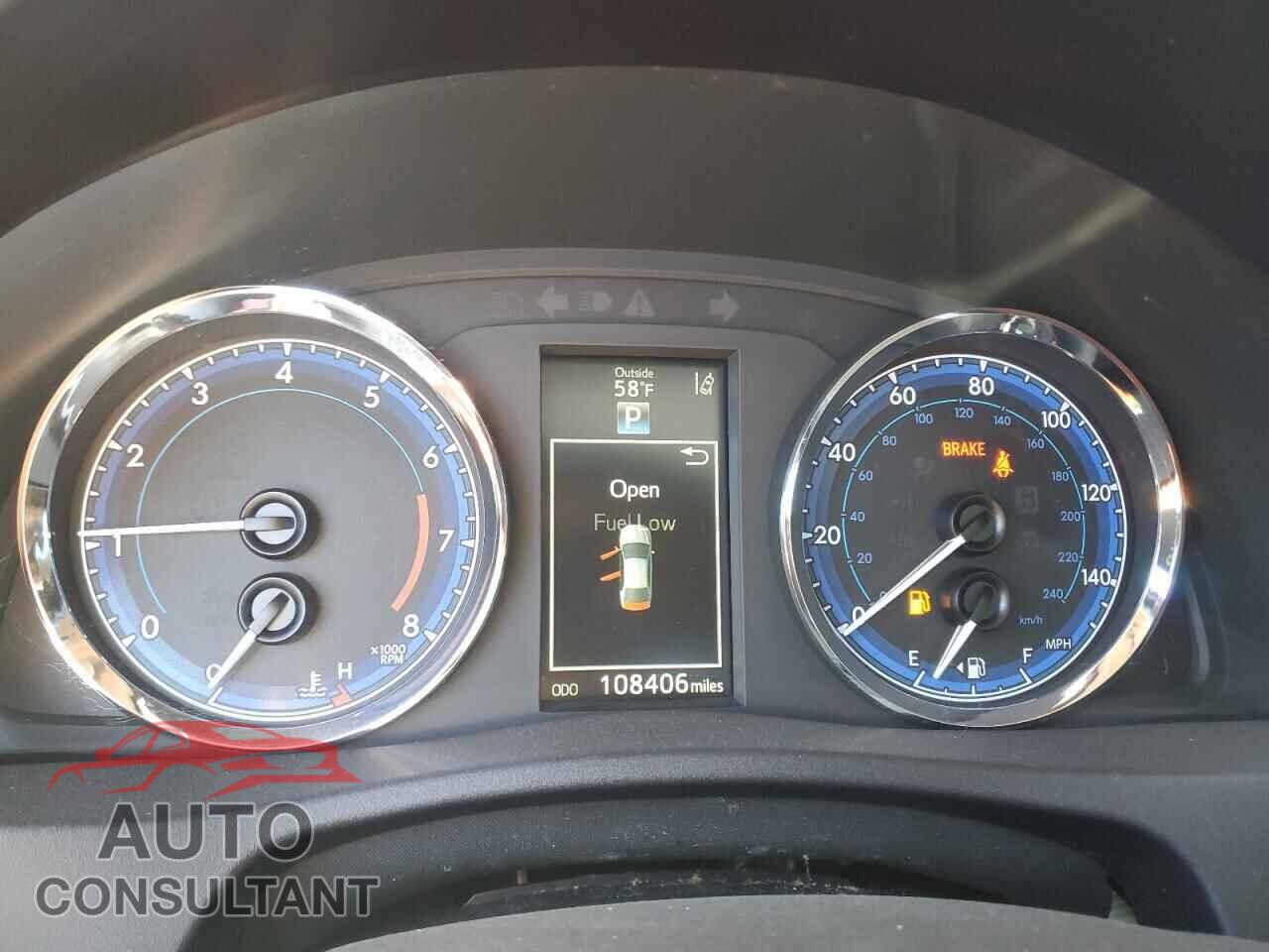 TOYOTA COROLLA 2017 - 2T1BURHE3HC792485