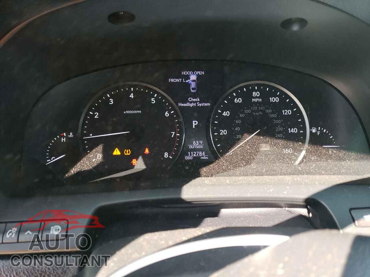 LEXUS LS460 2013 - JTHBL5EF9D5115360