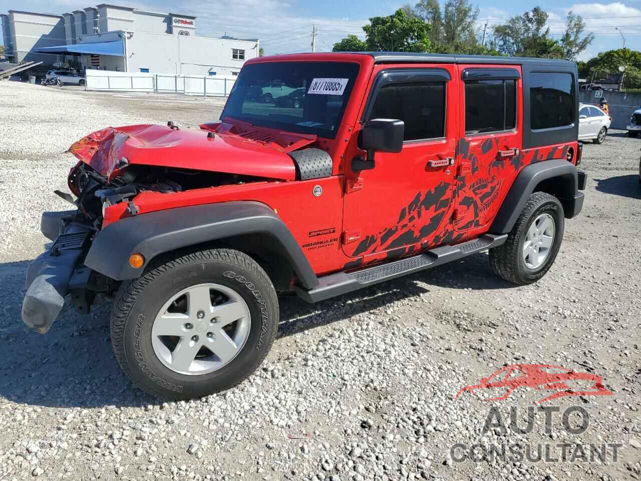 JEEP WRANGLER 2017 - 1C4BJWDG6HL726018