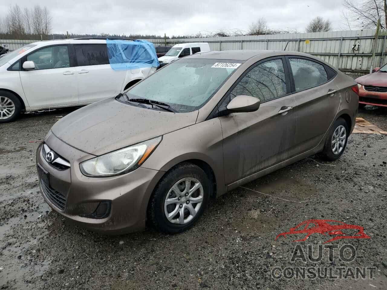 HYUNDAI ACCENT 2012 - KMHCT4AE1CU181379