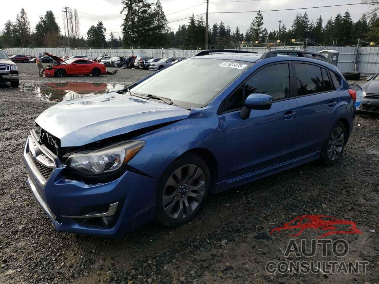 SUBARU IMPREZA 2015 - JF1GPAU6XF8214637