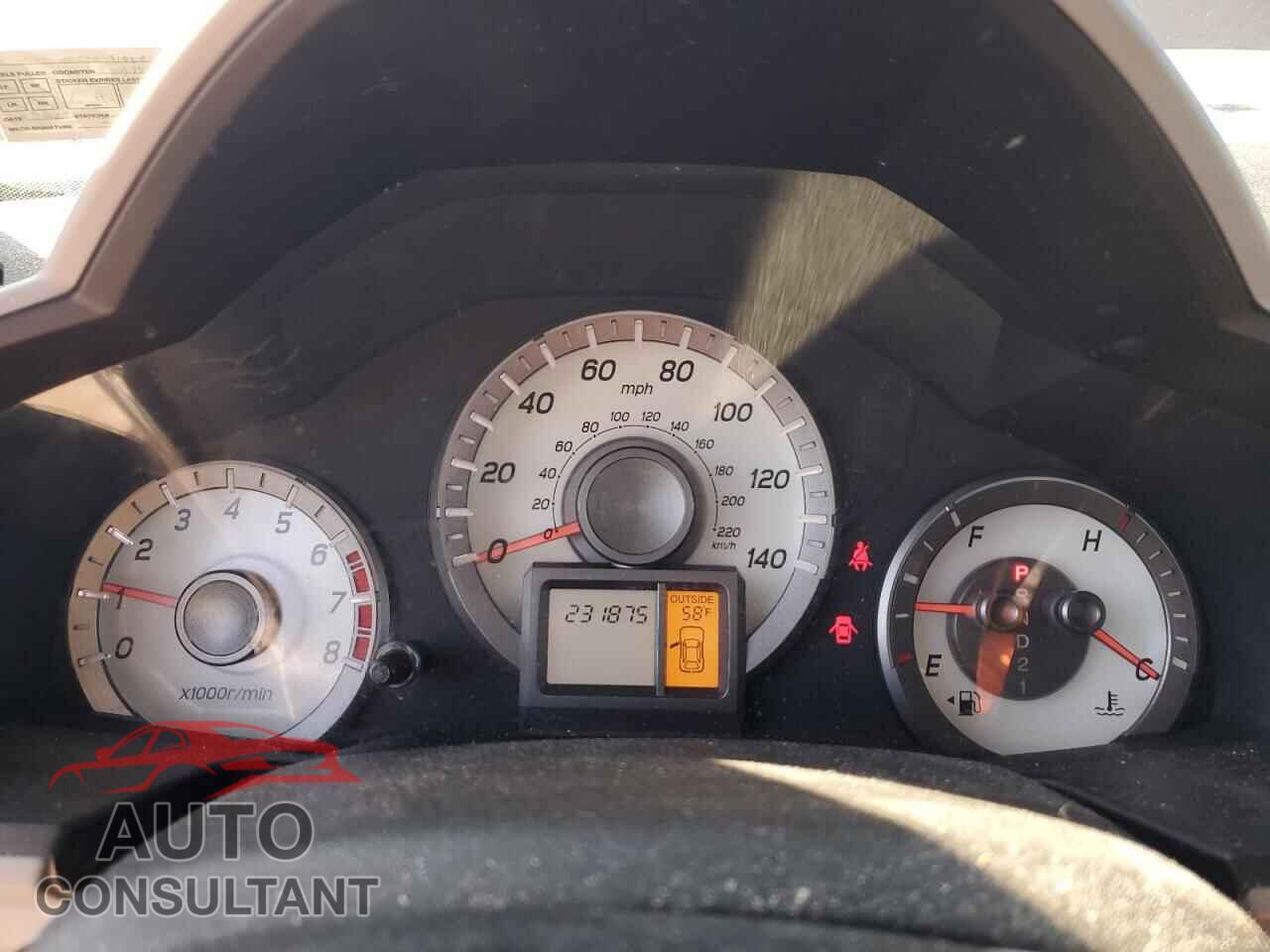 HONDA PILOT 2012 - 5FNYF4H60CB031868