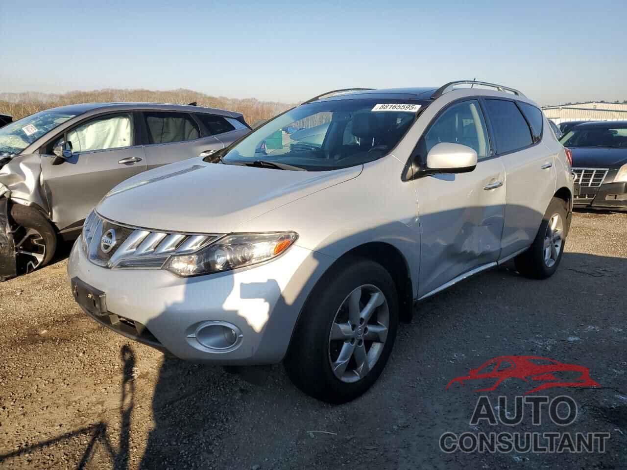 NISSAN MURANO 2009 - JN8AZ18W19W203292