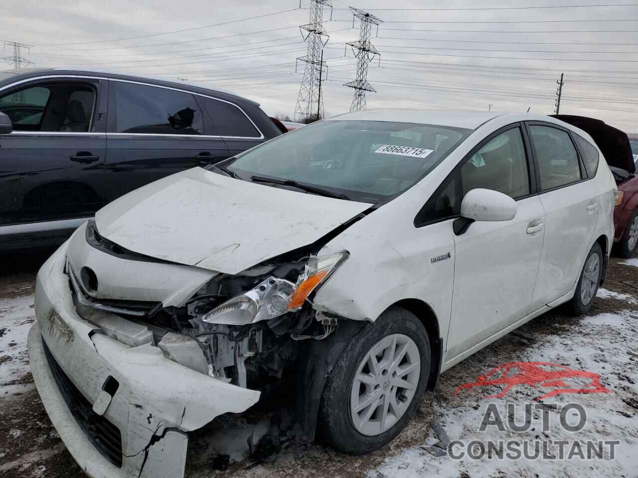 TOYOTA PRIUS 2012 - JTDZN3EU2C3128202