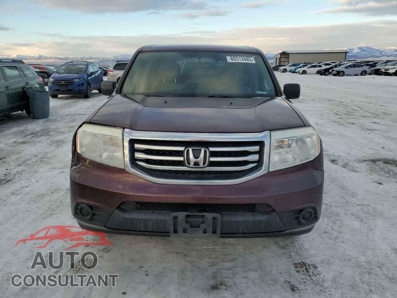 HONDA PILOT 2014 - 5FNYF3H26EB011229