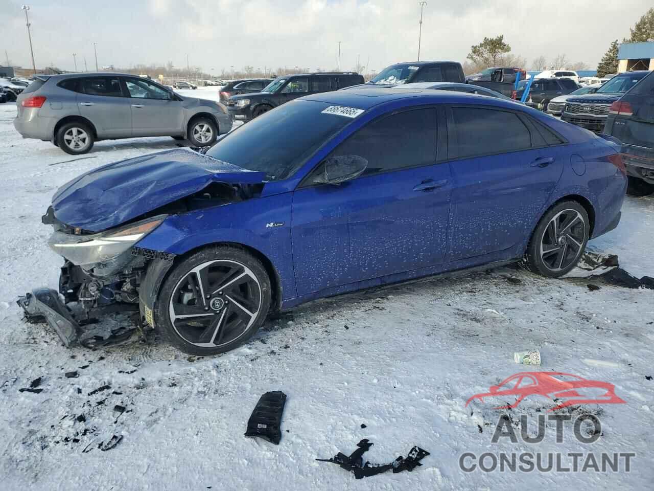 HYUNDAI ELANTRA 2023 - KMHLR4AF1PU418255