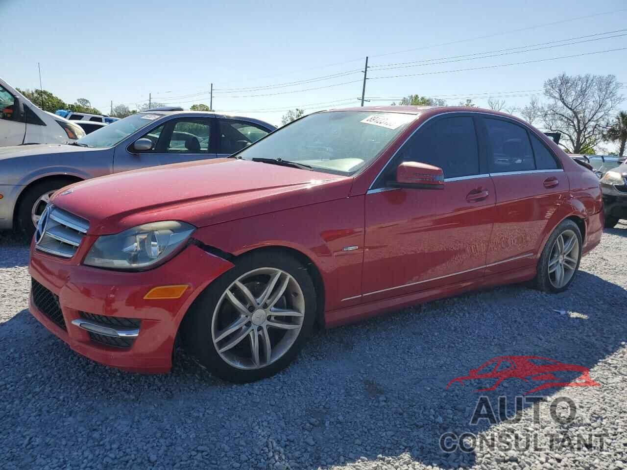 MERCEDES-BENZ C-CLASS 2012 - WDDGF4HB6CR237057