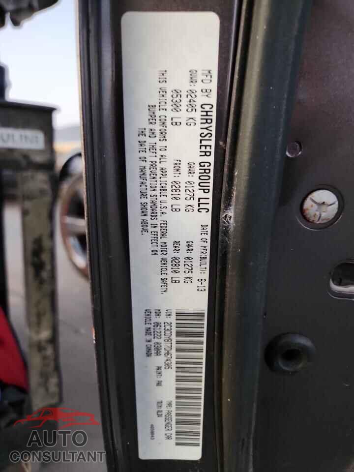 DODGE CHALLENGER 2013 - 2C3CDYBT7DH674305