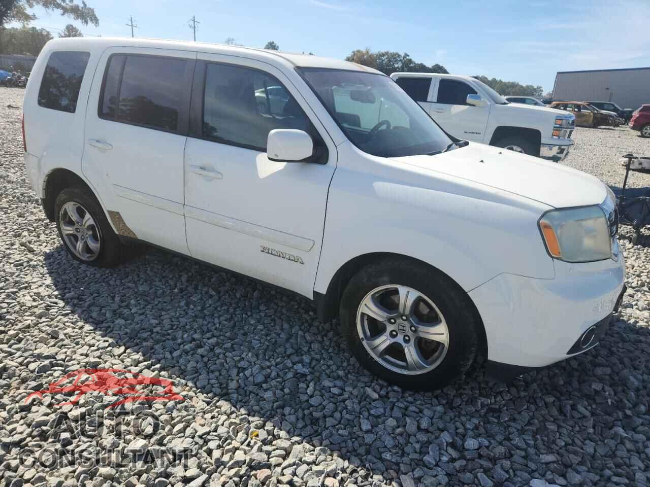 HONDA PILOT 2012 - 5FNYF3H75CB035093